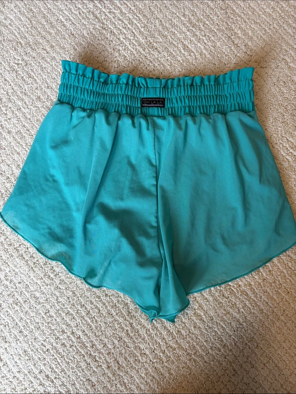 Oh La La Ruffle Waist Shorts